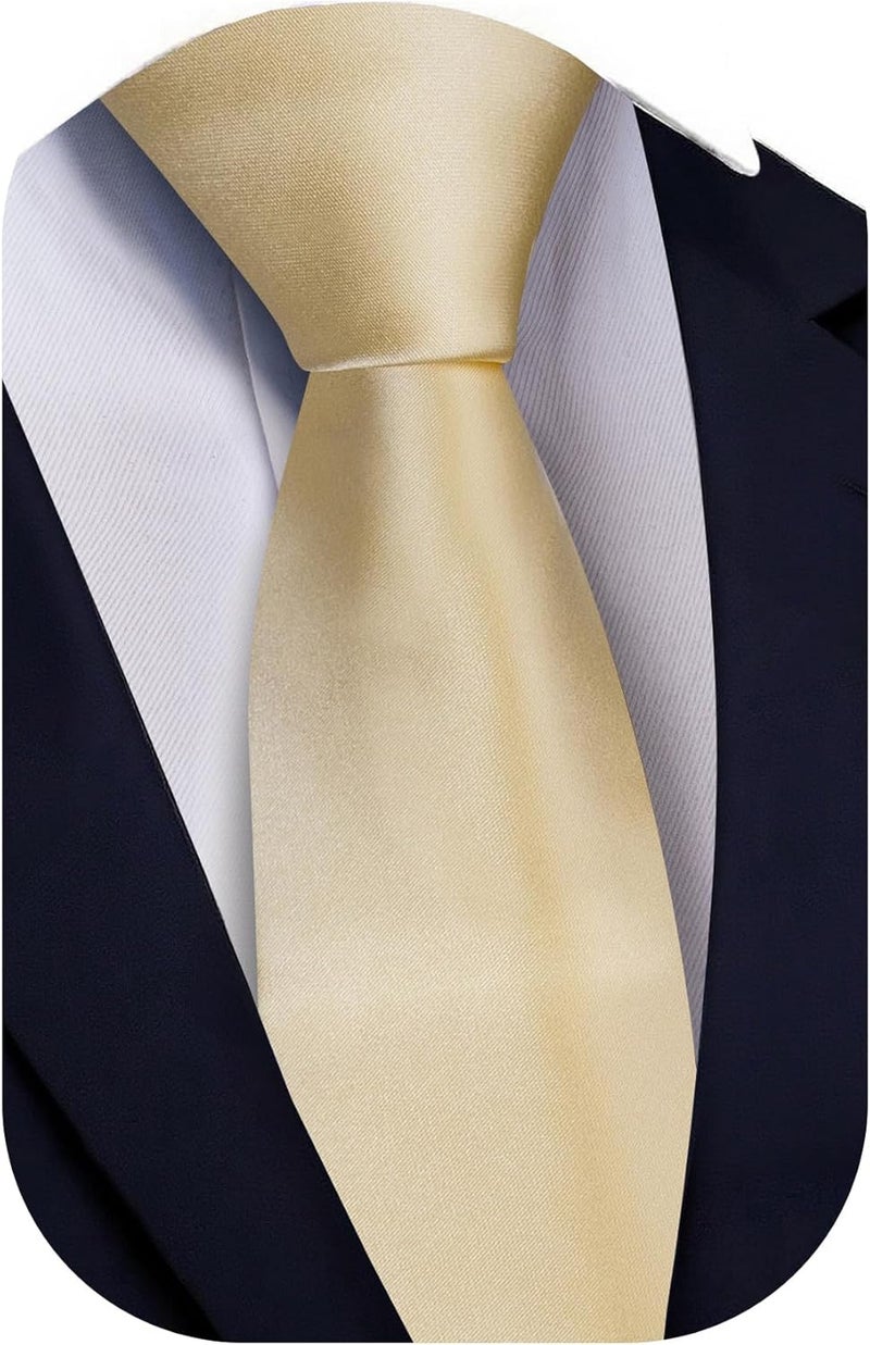 Ailisus Store Boys Tie Solid Color Silk Satin Pre-tied Kids Necktie for Age 8-12 Adjustable Formal Wedding School Graduation - Image 1